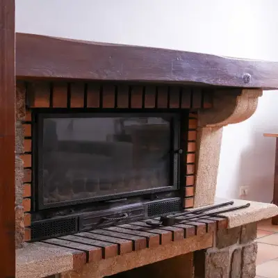 Cheminée du gîte