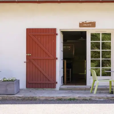 Entrée du gîte Irau