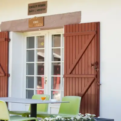 Entrée du gîte Ori